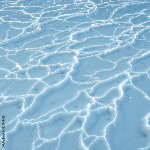 Fototapeta Abstract Patterns of Light Reflecting on Water Surface