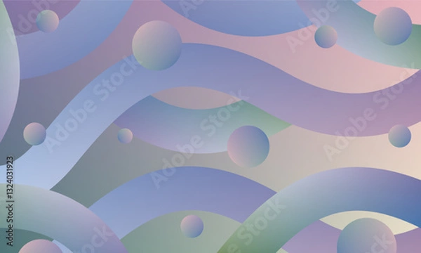 Obraz Seamless pattern purple blue gradient background