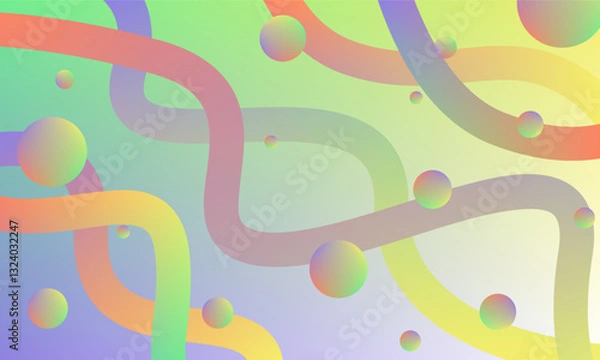 Obraz Seamless pattern continuous colorful gradient background