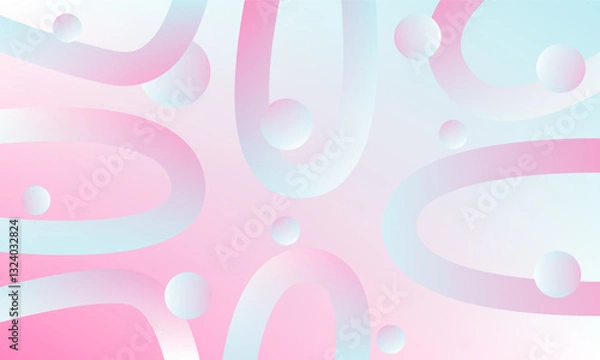 Obraz Pastel color seamless pattern gradient background for presentation
