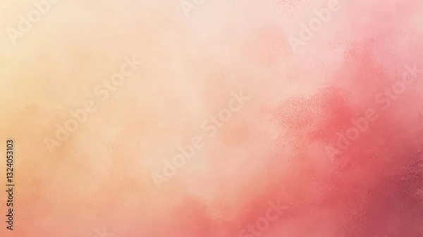 Fototapeta Abstract Peach and Coral Hues: A Soft, Dreamy Background