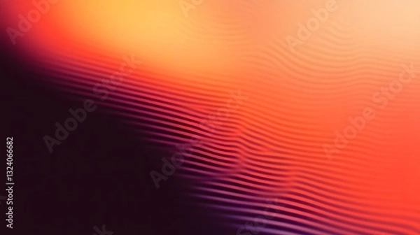 Obraz Abstract illustration displaying gradients and subtle horizontal wave patterns