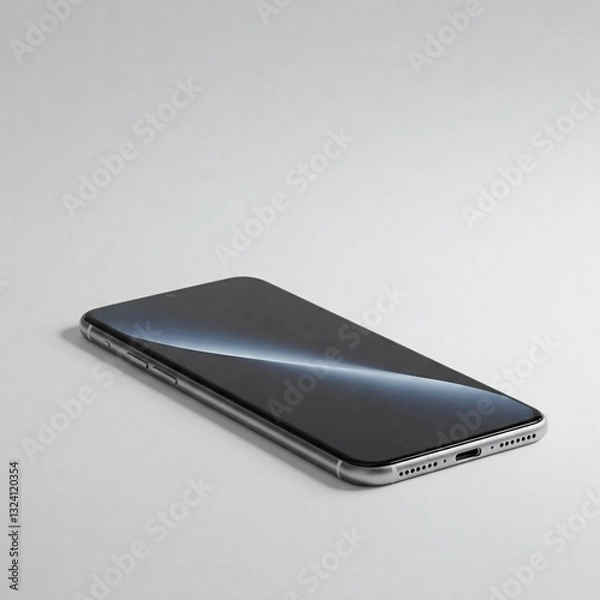 Obraz Smartphone in a white backgorund