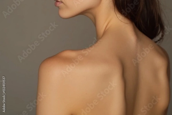 Obraz detail of  a back of a woman