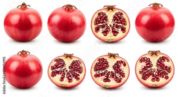 Obraz Fresh Pomegranate: Nutrition, Benefits, and Culinary Uses