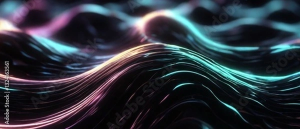 Obraz abstract fractal background