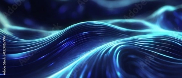 Obraz abstract blue background