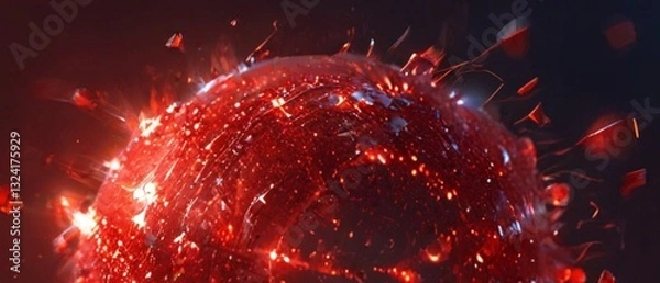 Obraz fireworks in the night sky