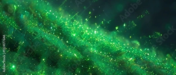 Obraz green abstract background