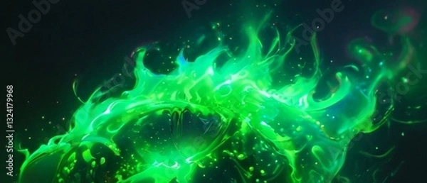 Fototapeta abstract green background