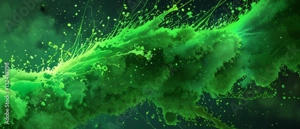 Obraz green abstract background