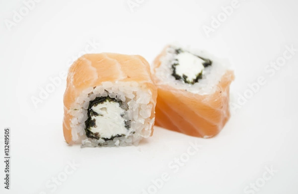 Obraz rolls on white background