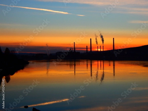 Obraz зака река