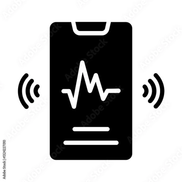 Obraz phone vibration icon