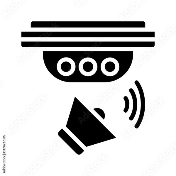 Obraz sound sensor icon