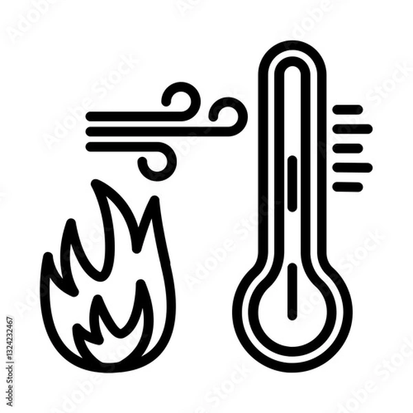 Obraz thermometer icon