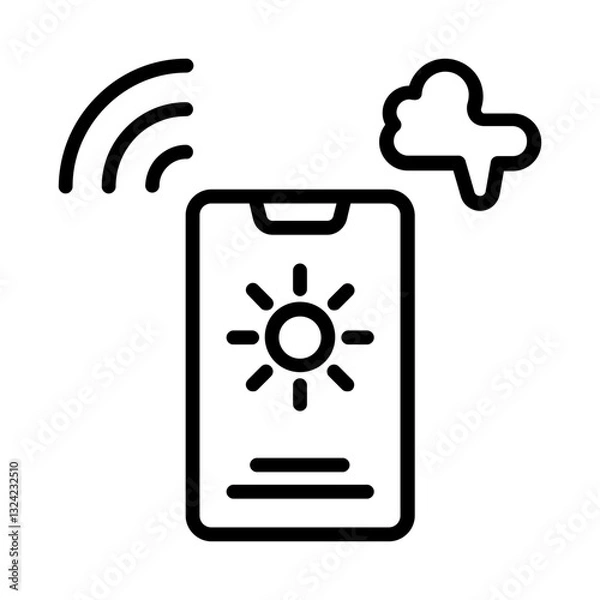 Obraz weather sensor icon