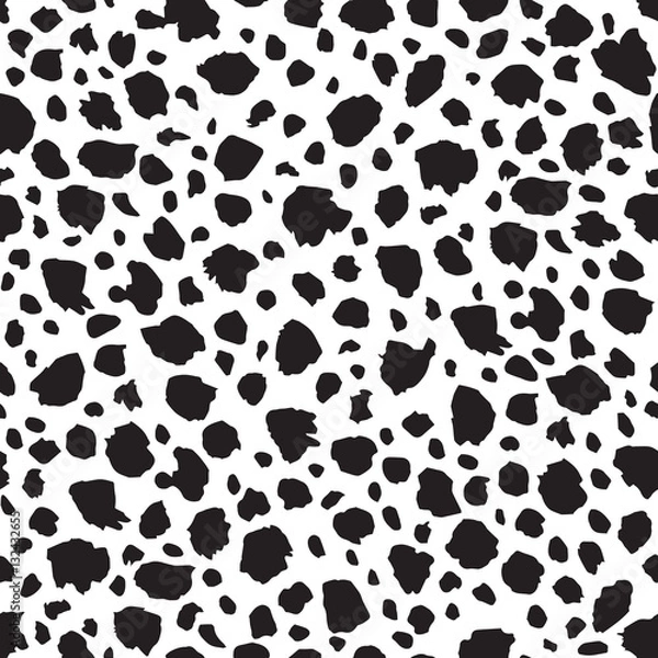 Obraz Vector spotted seamless pattern