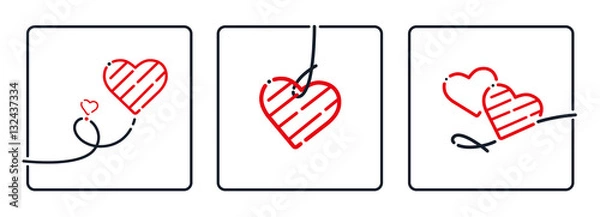 Fototapeta Valentinstag, Herz, Liebe, Muttertag