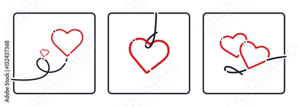 Fototapeta Valentinstag, Herz, Liebe, Muttertag