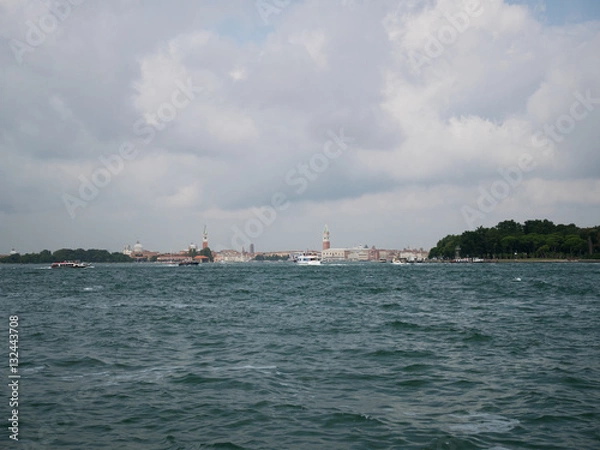 Fototapeta Blick aus Boot