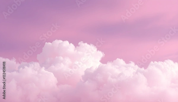 Obraz 분홍보라구름그라데이션배경YUDSzqMY