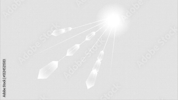 Obraz ときめきスクリーントーン/日差し