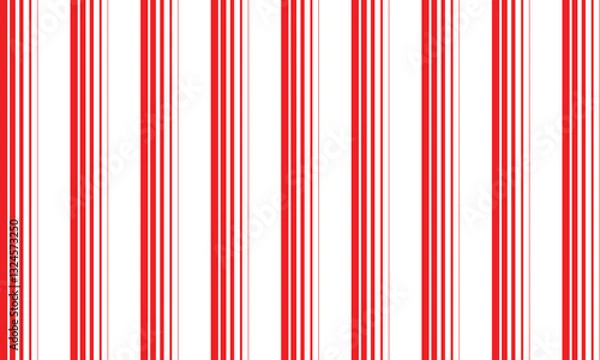 Fototapeta abstract trendy red thin to thick repeat line pattern perfect for background.
