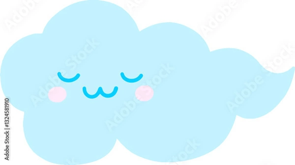 Fototapeta 움직이는 구름 