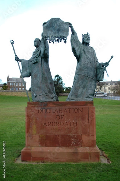 Fototapeta Declaration of Arbroath Statue
