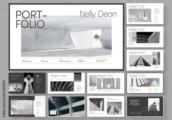 Obraz Portfolio Presentation Layout