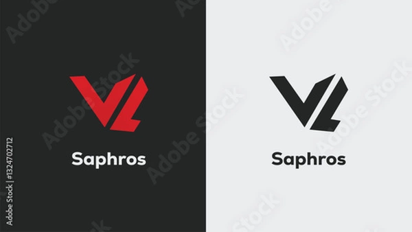 Fototapeta Colorful Gradient Logo Design Modern Vibrant Vector Logo for Branding and Marketing