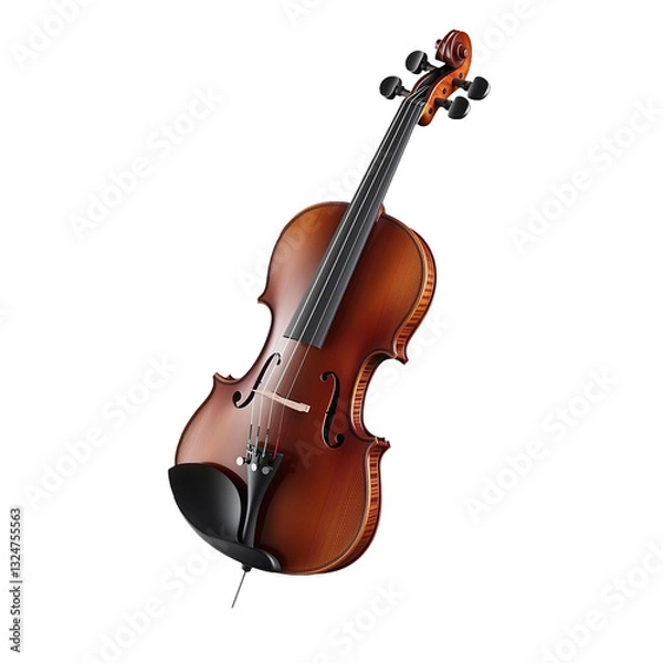 Fototapeta Violin Isolated Background