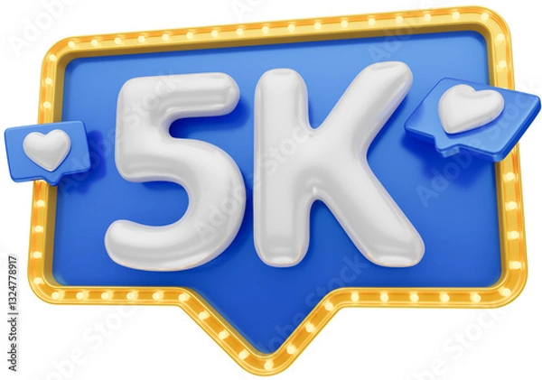 Fototapeta like 5k