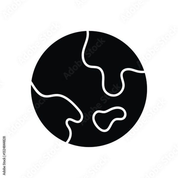 Obraz Earth vector icon