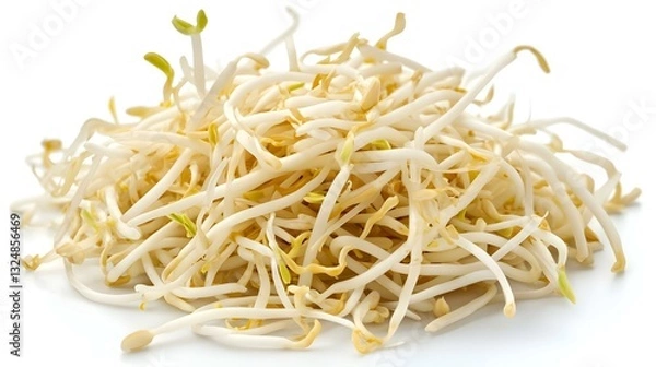 Obraz bean sprouts on a white background isolated