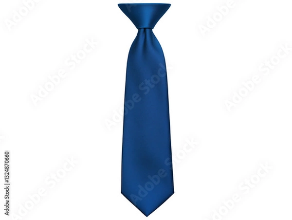 Obraz Elegant blue tie for formal occasions