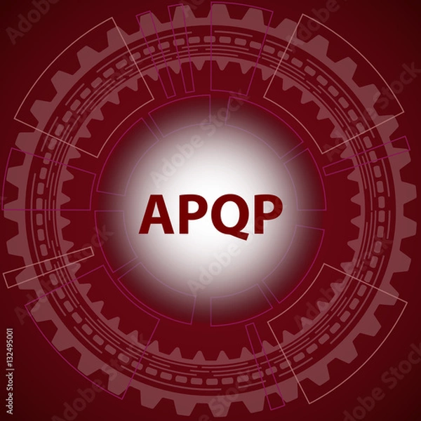 Obraz Advanced product quality planning strategy background