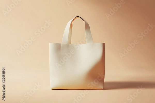 Obraz A tan bag with a snake print on it