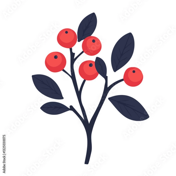 Obraz Serviceberry Icon | Modern & Sleek Vector Symbol.
