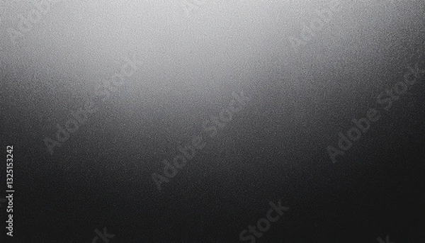 Fototapeta grainy black white gray noise texture background monochrome gradient banner poster header design