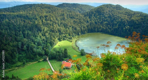 Obraz lac de montagne