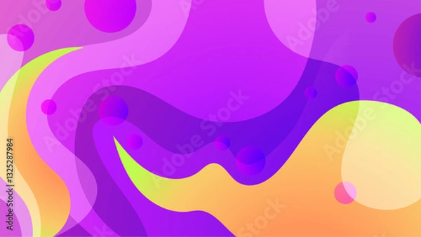 Fototapeta Abstract Blob Colorful Gradient Background_Abstract Blob Colorful Gradient Background-44