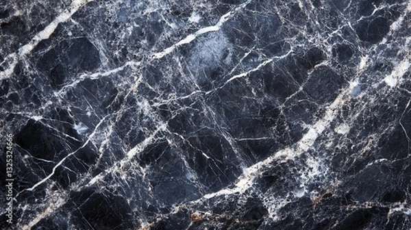 Obraz Elegant marble texture in cool gray tones with subtle white veins for a sophisticated and professional look