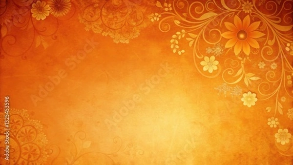 Obraz vintage background with flowers