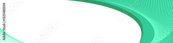 Obraz Stylish Gradient Footer Background