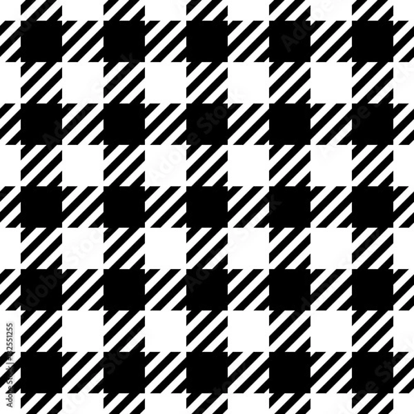 Obraz Seamless houndstooth pattern wallpaper. Seamfree hounds-tooth vector background.