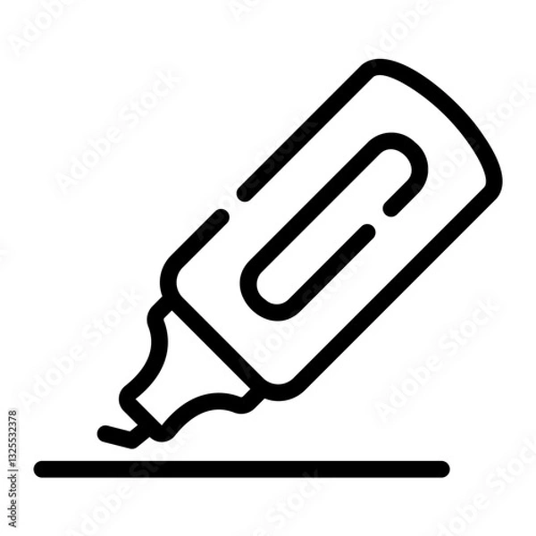 Obraz highlighter Line Icon