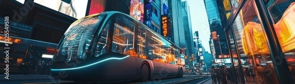 Obraz Futuristic Bus