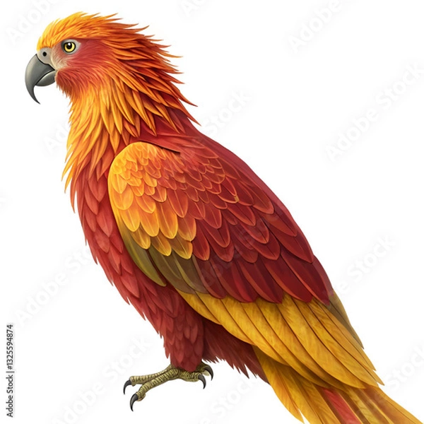 Obraz red and yellow macaw ara ararauna